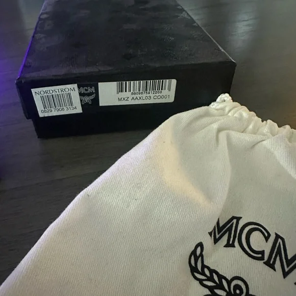 MCM Black and Cream Packaging Set